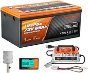 Enjoybot 72V 65Ah Golf Cart Lithium