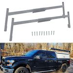 Mountainpeak Aluminum Truck Cap & Topper Ladder Roof Rack for Pickup Camper Shell