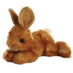 Aurora 8-inch Flopsie Rabbit, Brown