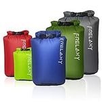 Frelaxy Dry Bag 3-Pack/5-Pack, Ultralight Dry Sack, Outdoor Bags Keep Gear Dry for Hiking, Backpacking, Kayaking, Camping, Swimming, Boating
