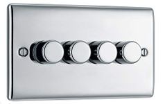 BG Electrical Quadruple Dimmer Switch