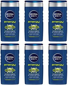6 X DOCCIA Shampoo gel NIVEA MEN Energy UOMO offerta in stock