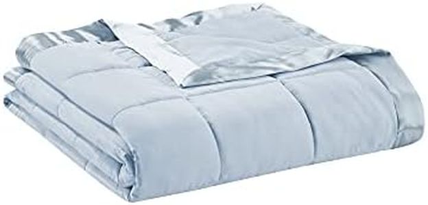 Madison Park Windom Microfiber Down Alternative Blanket, Twin, Blue