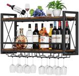 Homeiju Wall Mounted Wine Rack, Bot