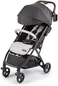 Ingenuity 3Dquickclose CS+ Compact Fold Stroller – Lightweight Stroller with Oversized Canopy, Extra-Large Storage and Compact Fold