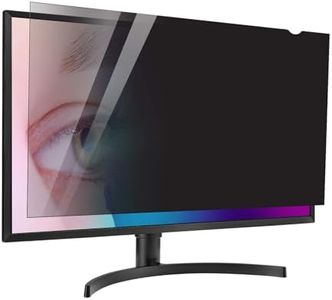 24 inch Computer Privacy Screen Filter - Suitable for 16:9 Aspect Ratio Widescreen Monitor - Blue Light Filter - Anti-Glare & Anti-Scratch Protector Film (24" Widescreen (16:9))