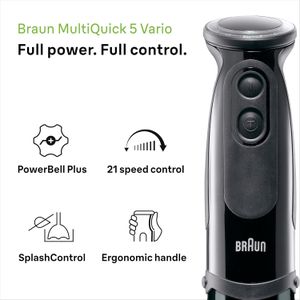 Braun MultiQuick 5 Hand Blender – Black