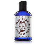 Twin Beards Sandalwood Natural Beard Oil for Men | Vitamin E for Healthy Skin Care | Conditions for a Soft & Full Beard | Sandalwood & Jojoba Oil | 120 ml