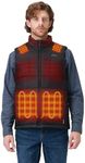 ORORO Men’s Heated Vest with 7 Heat