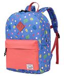 Preschool Toddler Backpack,Vaschy Little Kid Small Backpacks for Preschoolers Children Girls with Chest Strap Cute Fruits