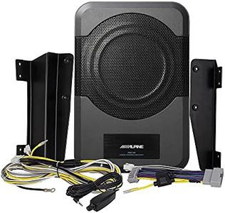 Alpine PWE-S8-WRA 8-inch Compact Powered Subwoofer System for 2011-2018 JK 4-door Jeep Wrangler