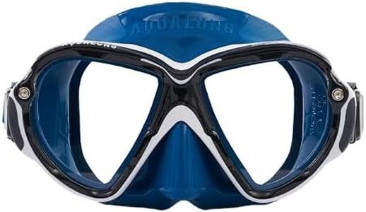 AQUALUNG REVEAL ULTRAFIT - Adult Diving Mask with 180° Panoramic Vision, Customised Face Cup Adjustment, Interchangeable Lenses, Waterproof, Silicone Skirt, ideal for scuba diving