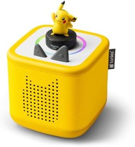 Toniebox 2 Audio Player Pokemon Starter Set Speaker for Kids 5+ with Pikachu - Lightning Yellow