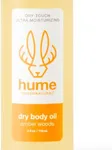 HUME SUPERNATURAL Dry Body Oil Spray - Ultra Hydrating Oil for Dry Skin, Light and Nourishing Body Oils for Women and Men, Dry Oil Body Spray for Long-Lasting Moisture (Amber Woods 1-Pack)