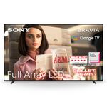 Sony BRAVIA XR, XR-65X90L, 65 Inch, Full Array LED, Smart TV, 4K HDR, Google TV, ECO PACK, BRAVIA CORE, Perfect for PlayStation5, Aluminium Seamless Edge Design, 5 Year Warranty