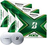 PlayBetter Bridgestone Tour B RXS (Three Dozen) Golf Balls | Multi-Packs | REACTIV Cover Technology | Softer Feel & Maximum Greenside Spin