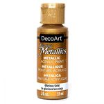 Deco Art Americana Acrylic Metallic Paint, Glorious Gold, 59 ml (Pack of 1)