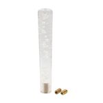 uxcell 25cm Lenght Clear Fuax Crystal Bubble Car Gear Stick Shift Knob Shifter Replacement