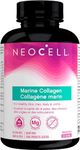 Neocell Marine Collagen, Collagen Capsules, Type 1 & 3 Hydrolyzed Collagen with Hyaluronic Acid & Vitamin C, 120 Capsules