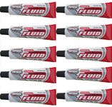 Fast Drying Vulcanizing Cement Fluid Tyre Repair Glue 16.5ml Tubes x 10 Topseal