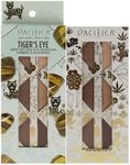 Pacifica Tiger's eye palette (6 shades), 0.15 Ounce Powder