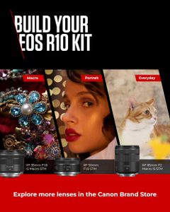 Canon EOS R10 Mirrorless Camera – Compact APS-C Digital Camera