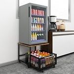 PUNCIA Fridge Stand with Storage an