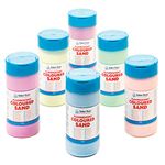 Baker Ross ET323 Fluorescent Coloured Sand (Pack of 6), Assorted