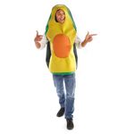 Single Funny Fruit & Veggie Costume | Slip On Halloween Costume for Women and Men| One Size Fits All | Avocado Costume