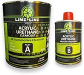 LiME LiNE Automotive Clearcoat 1.5 Quart kit, High Gloss Acrylic Urethane 2k Top Coat with hardner included
