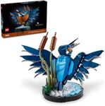 LEGO Icons Kingfisher Model Building Kit - Detailed 3D Puzzle for Adults, 18+ - Collectible, Relaxing DIY Craft for Bird Lovers - Gift for Mother's Day - 10331