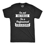Crazy Dog Mens T Shirt Im Not Retir