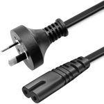 2m Plug 2 Prong AC Power Cord for P