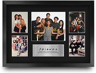 HWC Trading Friends Rachel, Monica, Phoebe, Chandler, Ross, Joey 16 x 12 inch (A3) Printed Gifts Signed Autograph Picture Presentation Display for TV Show Fans - 16" x 12" Framed