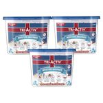 Tri-Activ Moisture Absorber | Absorbs upto 600ml Each | Pack of 3 | Dehumidifier for Room Moisture | Air Freshener & Humidity Absorber for Wardrobe, Toilet & Car | Prevents Mould, Fungus, Odour| Ocean