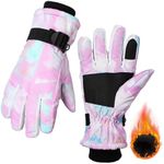 Women Waterproof Ski Gloves, Winter