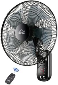 DCG Eltronic VE1697 T Ventilateur mural 5 pales Ø 40 cm