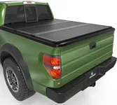 YITAMOTOR Hard Tri-fold Truck Bed Tonneau Cover Compatible with 2015-2024 Ford F-150 5.5 ft Bed