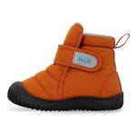 JAN & JUL Unisex Lined Snow Boots For Cold Weather (Terracotta, UK Size 5 Toddlers)