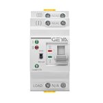 GEYA Mini ATS Dual Power Automatic Transfer Switch Electrical Selector Switches Uninterrupted Power Din Rail(2Pole 63A AC220V)