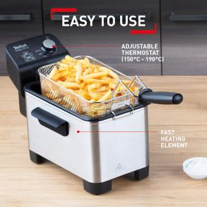 Tefal Deep Fryer 3L – Stainless Steel Electric Fryer