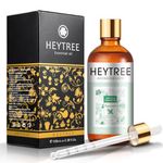 HEYTREE Peppermint Essential Oil 100ml- 100% Pure Natural Essential Oils Strong,Fresh Minty Scent Increases Clarity - Perfect for Aromatherapy,Diffuser, Clear Breathing-Strong Peppermint Oil