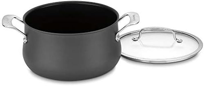 Cuisinart 6445-22 Contour Hard Anodized 5-Quart Dutch Oven with Cover