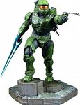 DARK HORSE COMICS Halo Infinite: Master Chief Grappleshot PVC Statue, 10 inches, Green