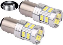 1157 BAY15D P21/5w LED Brake Light Bulb, 12V-24V 24SMD 6000K White Led Bulb Super Bright for Daytime Running Light, Tail Light. (Pack of 2)