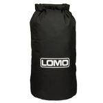 Lomo 100L Rolltop Dry Bag With Window, Black Clear Panel