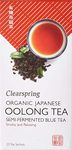 Clearspring Organic Japanese Oolong Tea, Semi-Fermented Blue Teabags, 0.316 kg, Pack of 4 TEA0705.036A