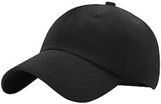 Toddler Sun Hat Toddler Baseball Hats for Boys and Girls(2-7 Years) Black