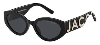 Marc Jacobs MARC 694/G/S Black White/Grey 54/21/145 women Sunglasses