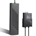 hygger Aquarium Heater with Intelligent Temperature Controller, 500W for 66-135 Gallon Submersible Fish Tank Heater with Leaving Water Automatically Stop Heating System, for Freshwater Saltwater